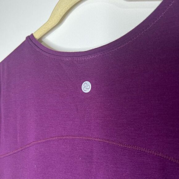 Zella Purple Active Wear Tee Shirt - Picture 6 of 7
